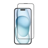 iPhone 15 Pro Skærmbeskyttelse Hærdet Glas 3D