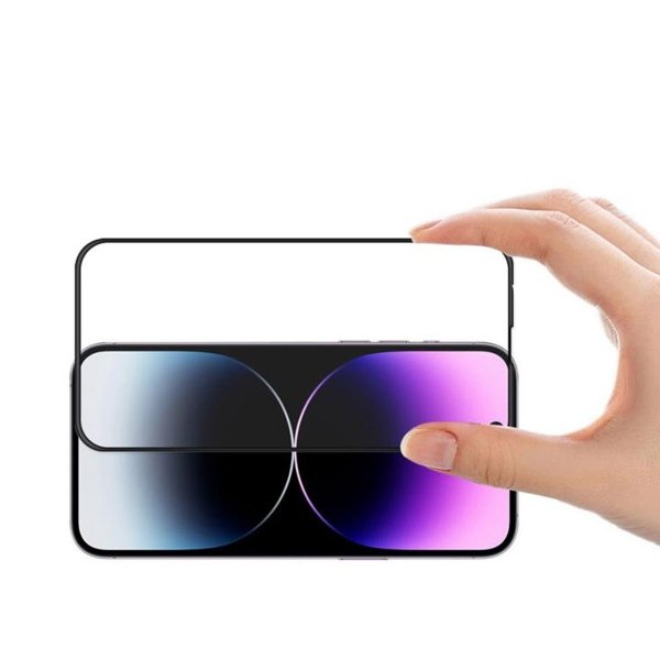 iPhone 15 Pro Max Skærmbeskyttelse Hærdet Glas 3D