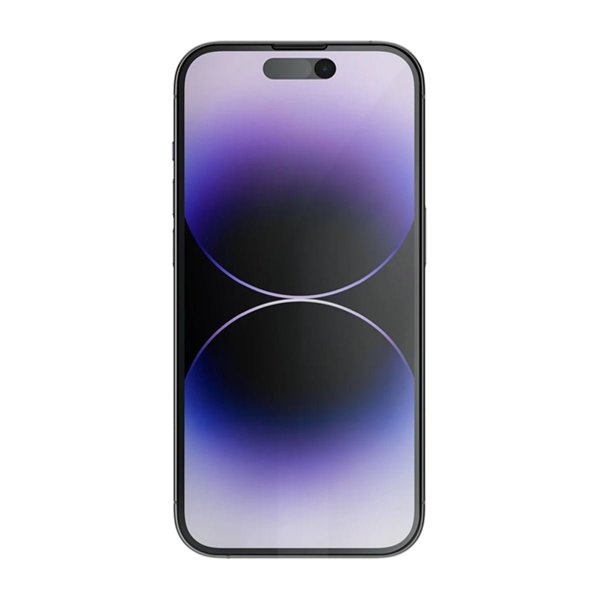 iPhone 15 Pro Skærmbeskyttelse Hærdet Glas 3D Privacy