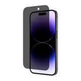 iPhone 15 Pro Skærmbeskyttelse Hærdet Glas 3D Privacy