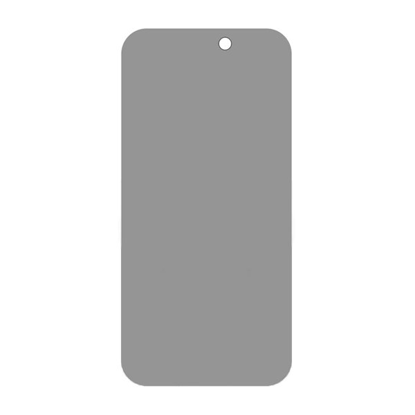 iPhone 15 Plus/iPhone 16 Plus Skærmbeskyttelse Hærdet Glas 3D Privacy