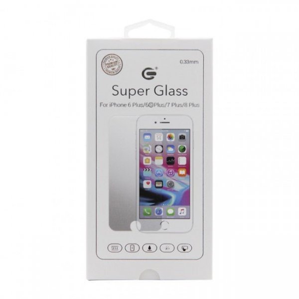 iPhone 6/6S Plus/iPhone 7 Plus/iPhone 8 Plus Skærmbeskyttelse Hærdet Glas 0.3mm
