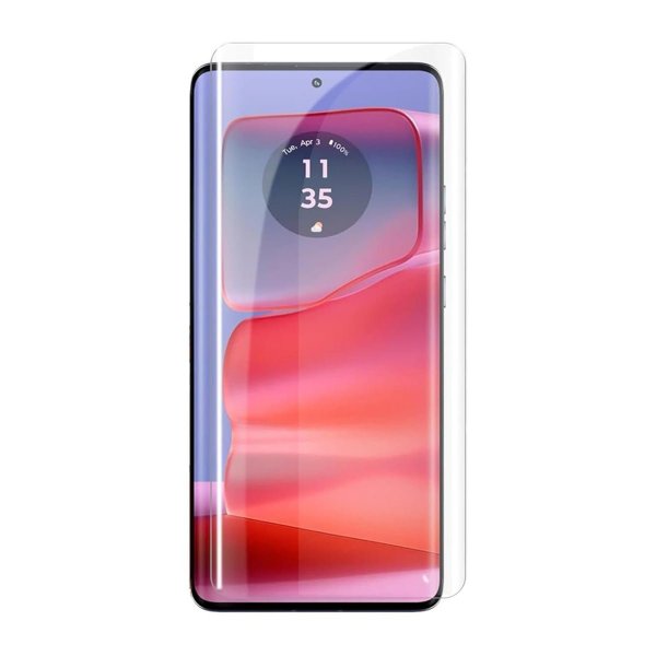 Motorola Edge 50 Pro Skærmbeskyttelse UV-Lys Hærdet Glas