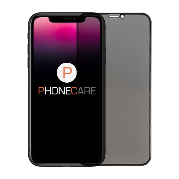 iPhone 11/iPhone Xr Skærmbeskyttelse Hærdet Glas 3D Privacy