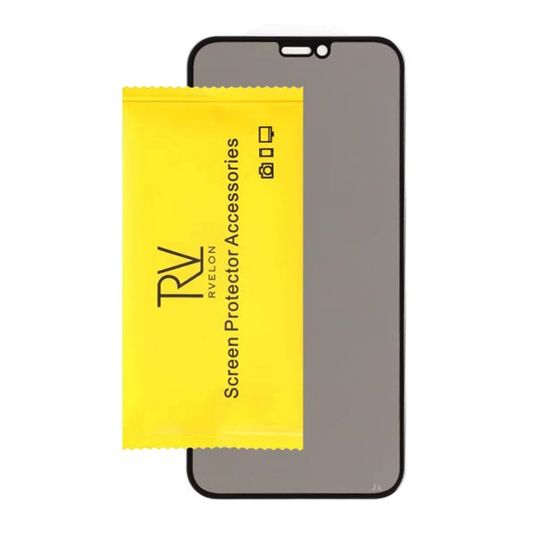 iPhone 12 Mini Skærmbeskyttelse 3D Hærdet Glas Privacy