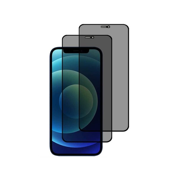 iPhone 12/iPhone 12 Pro Skærmbeskyttelse 3D Hærdet Glas Privacy