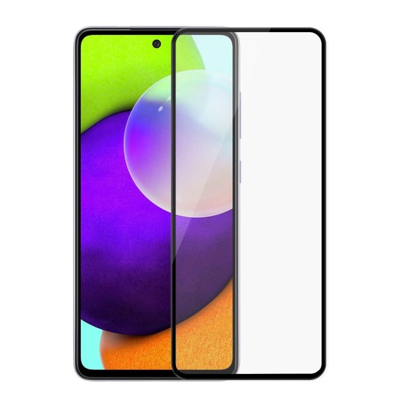 Samsung Galaxy A52/A52s 5G Skærmbeskyttelse Hærdet Glas Sort