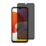Samsung Galaxy A14 Skærmbeskyttelse Hærdet Glas 3D Privacy