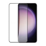 Samsung Galaxy S24 Skærmbeskyttelse 2.5D Hærdet Glas Sort