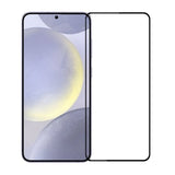 Samsung Galaxy S24 FE Skærmbeskyttelse Hærdet Glas Aluminium ramme