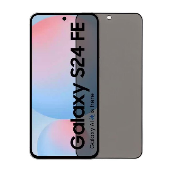 Samsung Galaxy S24 FE Skærmbeskyttelse Hærdet Glas Privacy