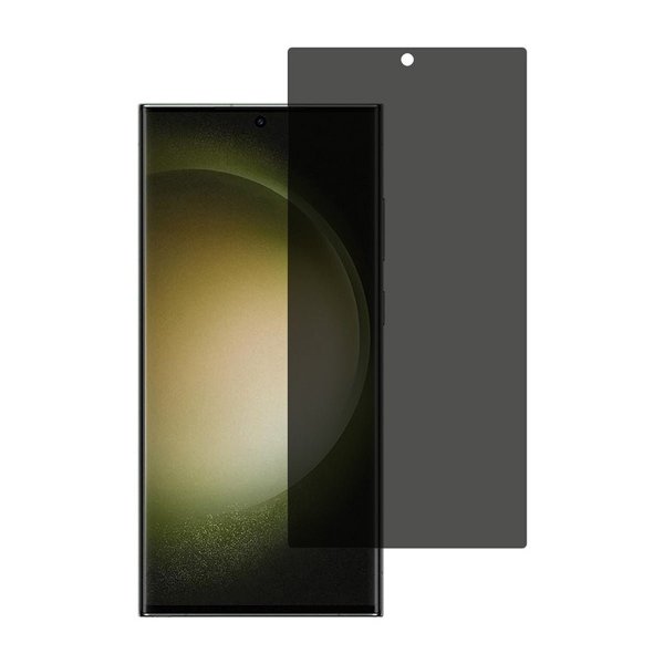 Samsung Galaxy S24 Ultra Skærmbeskytter 2.5D Hærdet Glas Privacy