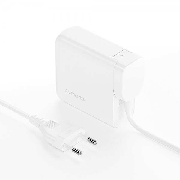 4smarts Skrivebordslader GaN Flex Pro 100W 3 USB-C+1 USB-A