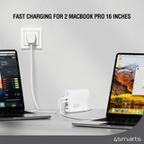 4smarts Skrivebordslader GaN Flex Pro 200W 4 USB-C