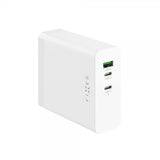 Fast Skrivebordsoplader GaN140 Charging Dock 2xUSB-C & 1xUSB-A