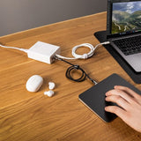 Fast Skrivebordsoplader GaN140 Charging Dock 2xUSB-C & 1xUSB-A