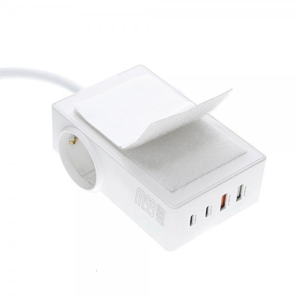 4smarts Skrivebordsoplader USB-C/A Power Strip Desk GaN 65W