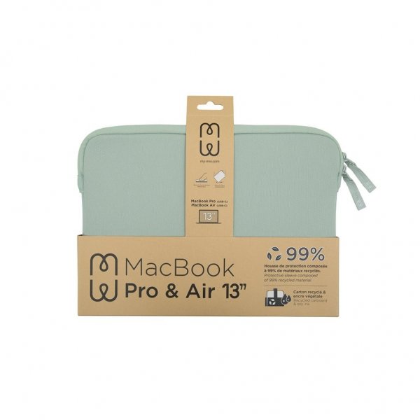 MW Sleeve til MacBook Air/Pro 13" Horizon Frosty Green Pearl