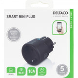 Deltaco Smart Home Smart Fjernafbryder WiFi Sort