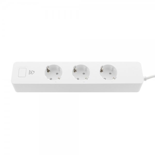 Deltaco Smart Home Smart stikdåse WiFi 3xCEE 7/3 & 2xUSB-A 1.5m