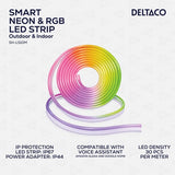 Deltaco Smart Home Smart Neon- og RGB-lyskæde 5m