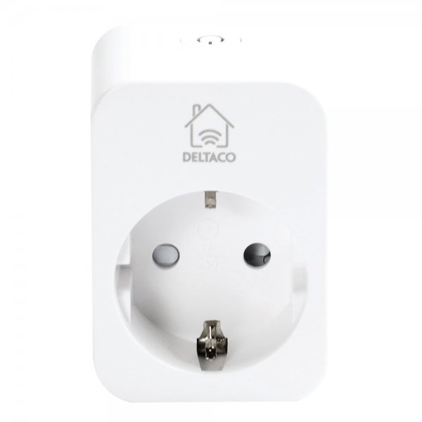 Deltaco Smart Home Smart Plug WiFi 2.4GHz 2-pak