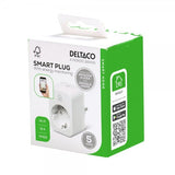 Deltaco Smart Home Smart stikkontakt med energiovervågning