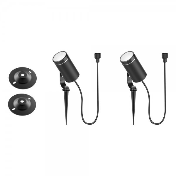 Deltaco Smart Home Smart Havebelysning RGB 2-pak