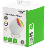 Deltaco Smart Home Smart Vågn Op-Lampe RGB USB-C