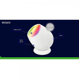 Deltaco Smart Home Smart Vågn Op-Lampe RGB USB-C