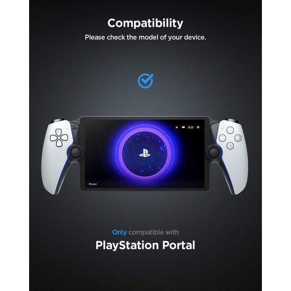 Spigen Sony PlayStation Portal Cover Thin Fit Sort