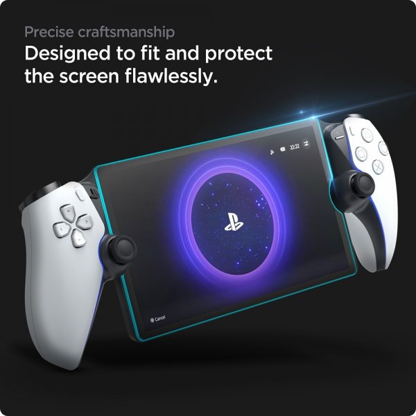 Spigen Sony PlayStation Portal Skærmbeskyttelse GLAS.tR EZ Fit
