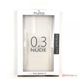 Puro Sony Xperia 1 II Cover Nude Gennemsigtig