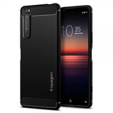 Spigen Sony Xperia 1 II Cover Rugged Armor Matte Black