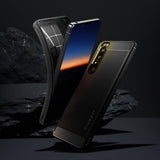 Spigen Sony Xperia 1 III Cover Rugged Armor Mat Sort