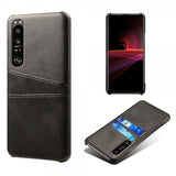 Sony Xperia 1 III Cover med to Kortlommer Sort