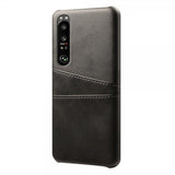 Sony Xperia 1 III Cover med to Kortlommer Sort