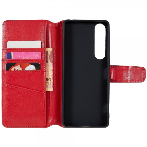 Nordic Covers Sony Xperia 1 IV Etui Essential Læder Poppy Red