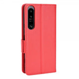 Sony Xperia 1 IV Etui med Kortlomme Rød