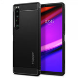 Spigen Sony Xperia 1 IV Cover Rugged Armor Mat Sort