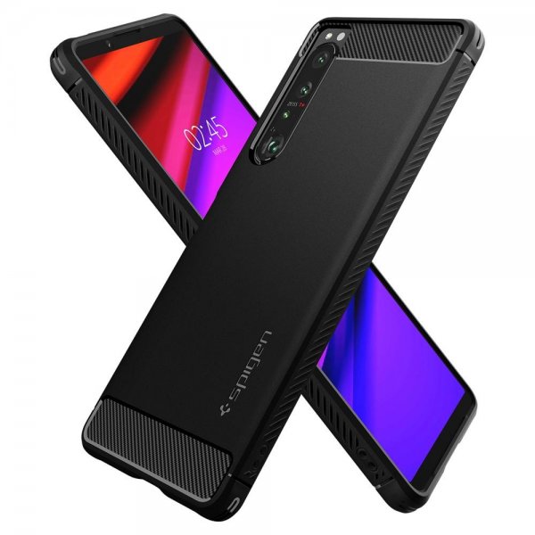 Spigen Sony Xperia 1 IV Cover Rugged Armor Mat Sort