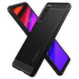 Spigen Sony Xperia 1 IV Cover Rugged Armor Mat Sort
