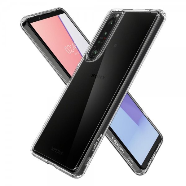Spigen Sony Xperia 1 IV Cover Ultra Hybrid Crystal Clear