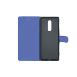 Sony Xperia 1 Cover med Stativ Blå