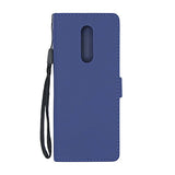 Sony Xperia 1 Cover med Stativ Blå