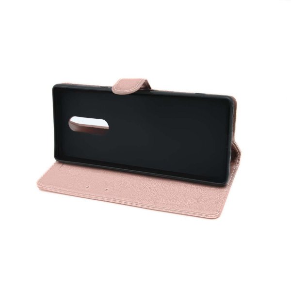 Sony Xperia 1 Cover med Støtteben Rosa