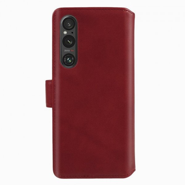 Nordic Covers Sony Xperia 1 V Cover Essential Læder Poppy Red