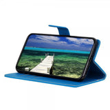 Sony Xperia 1 V Cover Litchi Blå