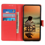 Sony Xperia 1 V Cover Litchi Rød