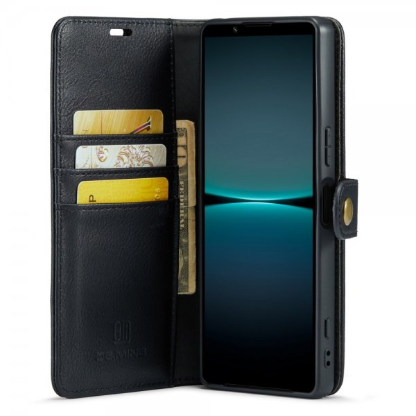 Dg.Ming Sony Xperia 1 V Cover med aftagelig skal Sort